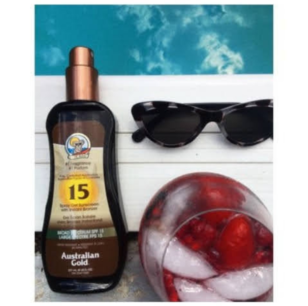 Australian Gold”New Spray gel bronzerSpf 15😍